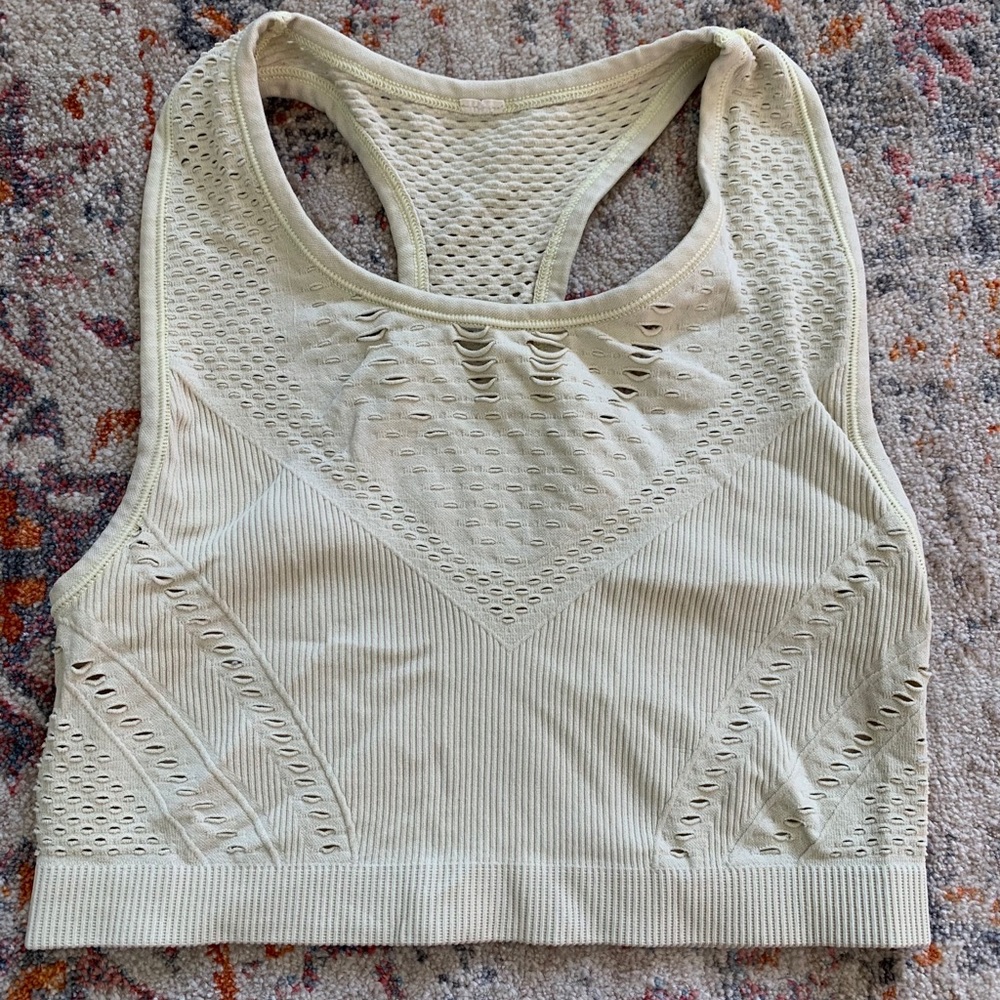 Yellow ALO bra